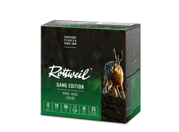 Rottweil Game Edition Hare Bly 12/70 Bly 12/70 US3 3,5mm 36g 