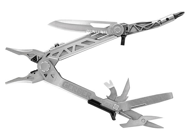 Gerber Center Drive PLUS (Box) Multiverktøy, 16 Verktøy, Bitsset, Slire 