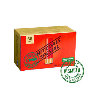Nitedals Spesial Retro 12/65 US6 32 g Bismuth patron i kaliber 12/65