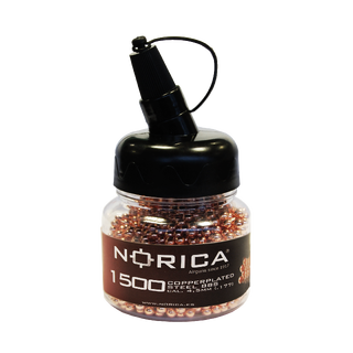 Norica BB Copper Coated Luftkuler 4,5mm 1500stk/boks, Vekt 0,34g/5,24gr