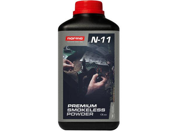 Norma 11 Krutt 1 kg Skytterlagskrutt, 1 kartong a 10 bokser 