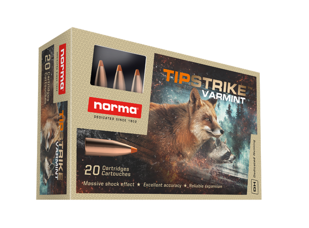 Norma Tipstrike 243 WIN 4,9g/76gr Tipstrike - For knall og fall effekt