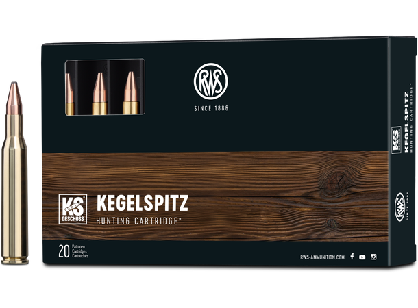 RWS Cone Point 270 WIN 9,7g/150 gr Blykule med mekanisk blylås 
