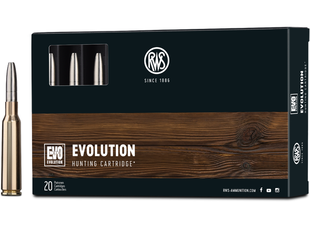 RWS Evolution 6,5X55 10,1g/156 gr Garantert bra presisjon og penetrasjon