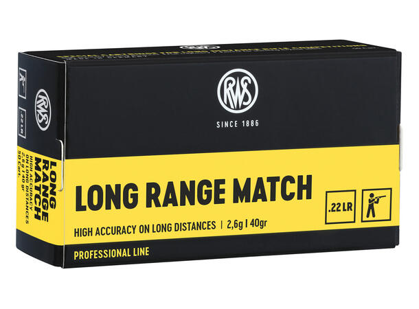 RWS Long Range Match Optimalisert for lengre hold 