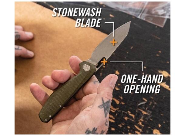 Gerber Slimsada D2 D2 Stål, bladlengde 8,8 cm, vekt 76g 