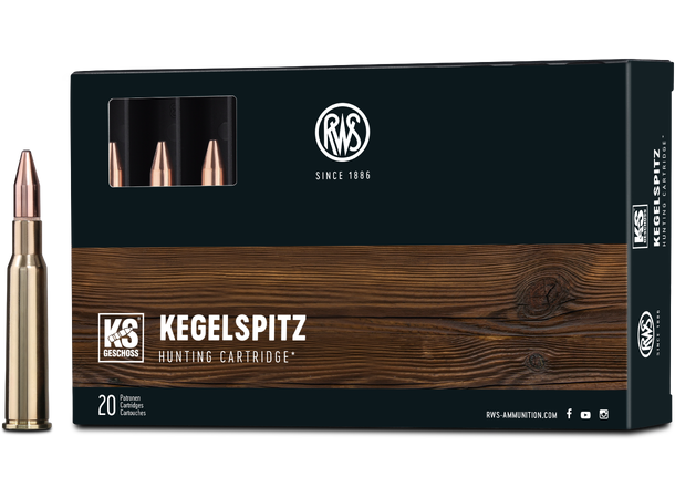 RWS Cone Point 7X57R 10,5g/162gr Blykule med mekanisk blylås 