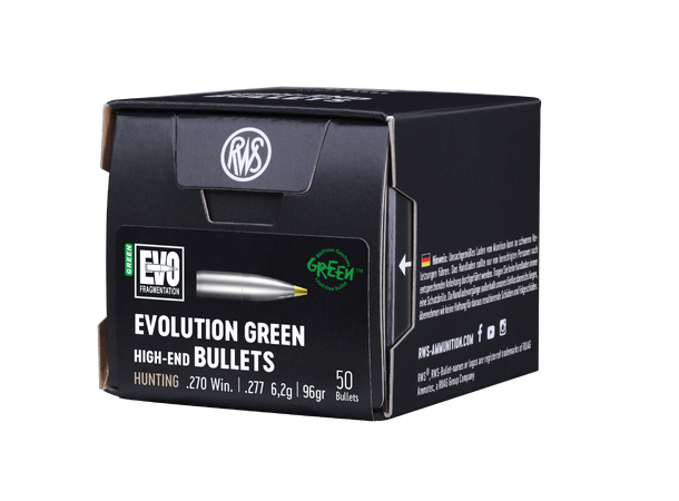 RWS Evo Green Kuler 270 6,2g/95gr RWS Evolution Green løse kuler 