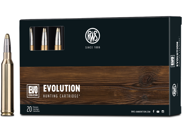 RWS Evolution 7 mm REM MAG 10,3g / 159gr Garantert bra presisjon og penetrasjon