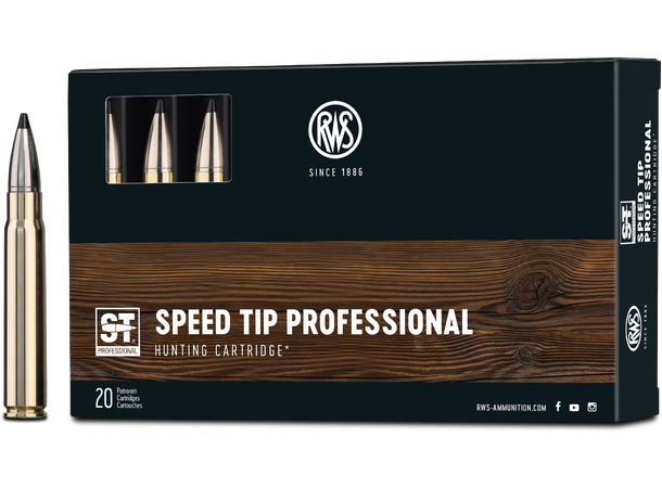 RWS Speed Tip Pro 9,3X62 16,7g/258gr Veldig effektiv, selv på lengre avstand 