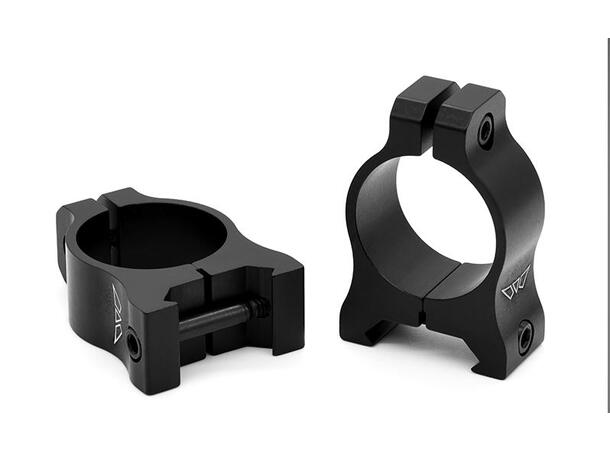 Warne Vapor Ring 30mm Sort/Matte Warne Vapor Alu Ring Weaver/Picatinny 