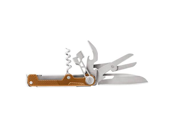 Gerber ArmBar Cork, Orange Multitool, 8 funksjoner, 9,2cm, 88gram