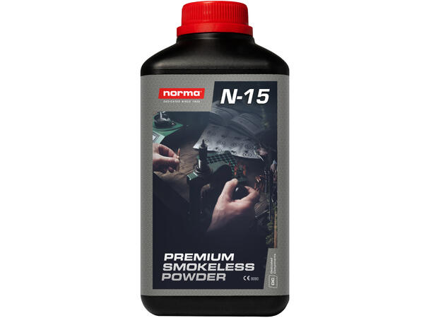 Norma 15 Krutt 1 kg Skytterlagskrutt, 1 kartong a 10 bokser 