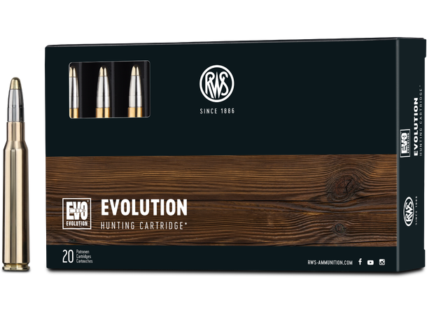 RWS Evolution 7x64 10,3g / 159grs Garantert bra presisjon og penetrasjon