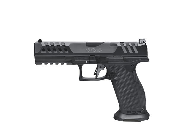 Walther PDP 5" Match Polymer Kaliber 9mm, 763 gram, løpslengde 5" 