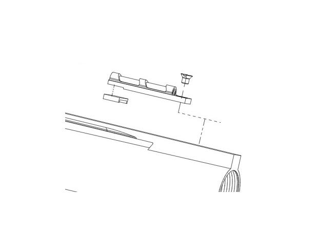 Franchi Cobalt Forsikte komplett F0435600 - Extra long sight Affinity