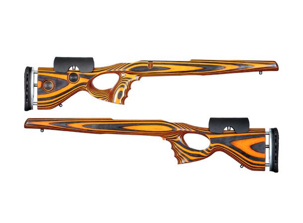 GRS Thumbhole Tikka T3/T3X/T1X LH Oran/B Komfortabel, presis og enkel å justere 