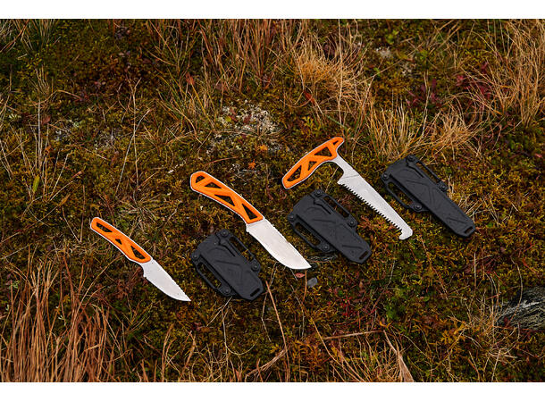 Gerber Exo-Mod kniv- og sagpakke Alle Exo-Mod modellene i en pakke 