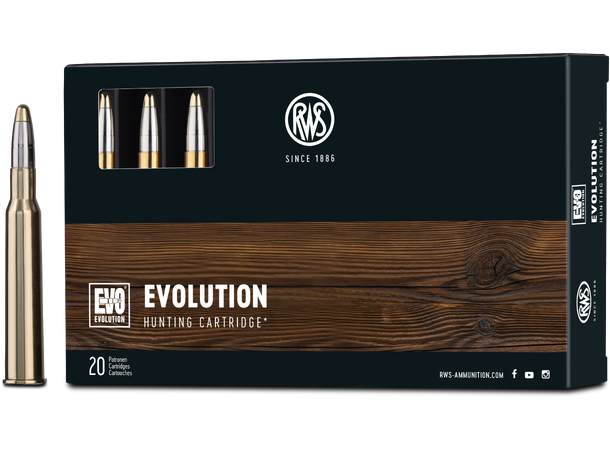 RWS Evolution 7X65R 10,3g / 159grs Garantert bra presisjon og penetrasjon 