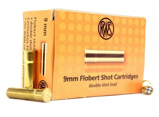RWS Flobert 9mm Trostehagl #8 Flobert 9mm Doubleshot #8 