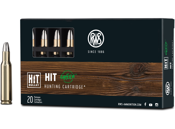 RWS HIT 222 REM 2,6 g / 40 gr Homogen kule fra RWS