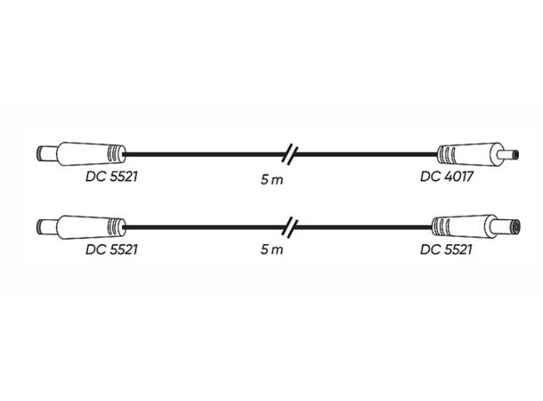 ICU 5 meter kabel til solcellepanel Kabel til solcellepanel 