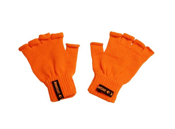 NeverLost Torgvante Orange Torgvante uten fingre i orange acryl 