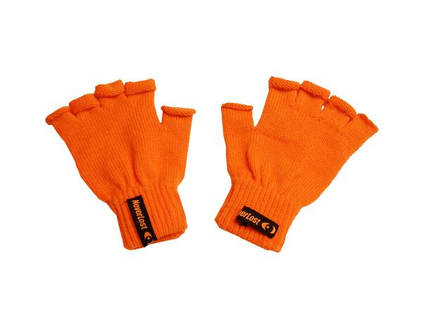 NeverLost Torgvante Orange Torgvante uten fingre i orange acryl 