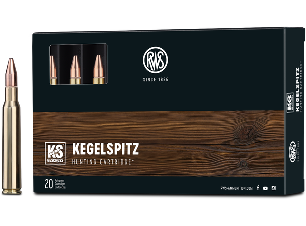 RWS Cone Point 7x64 10,5g/162gr Blykule med mekanisk blylås 