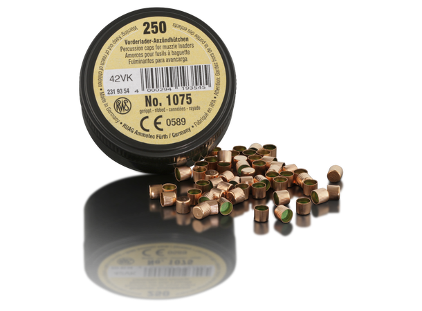 RWS Tennhetter Muzzle Loader 1075 RWS Perkusjonstennhetter # 1075 