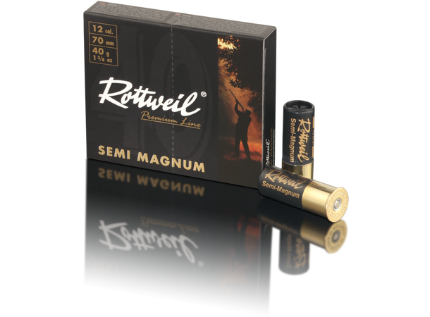 Rottweil Semi Magnum 12/70 US2 40g Blypatron spesielt egnet til småviltjakt 