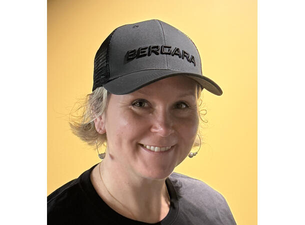 Bergara Cap Grey with black Justerbar 