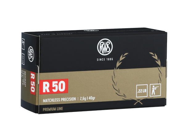 RWS R50 .22LR LOT 41-9GV-751 Vår beste .22LR patron 