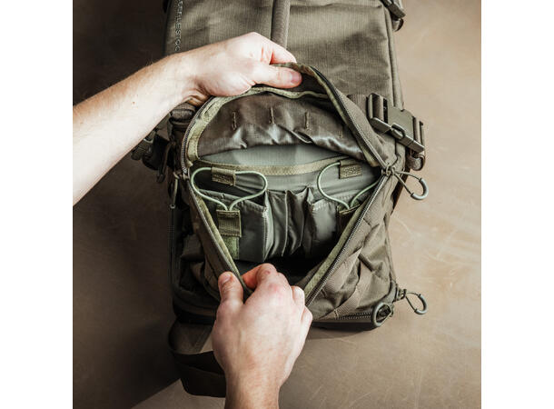 Eberlestock Bang Bang Range Bag Grønn Kompakt skytebanebag, militærgrønn 