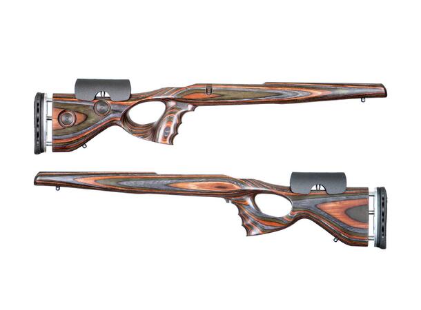 GRS Thumbhole Mauser M98 Brown Komfortabel, presis og enkel å justere 