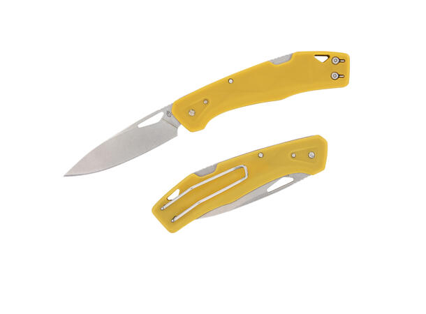 Gerber LST Mustard Yellow Foldekniv, 6,9 cm bladlengde 