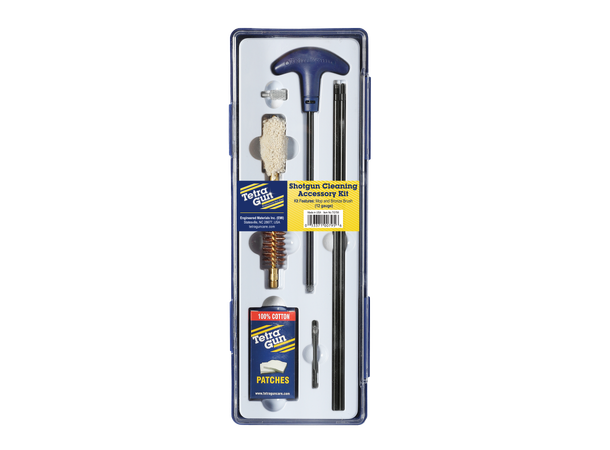 TetraGun Pussesett Kal. 12 Hagle Pussesett med grunnleggende pusseutstyr 