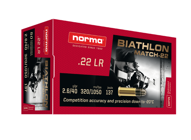 Norma Biathlon Match-22 LOT 60-7XU-557 For konkurranse 