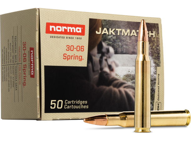 Norma Jaktmatch 30-06 150gr / 9,7g Helmantel trening og jaktammunisjon 
