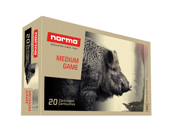 Norma Vulkan 308 Win 180gr / 11,7g Klassisk jaktpatron med høy ekspansjon
