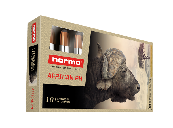 Norma African PH 404 RNE 450gr / 29,2g Norma hylse med Woodleigh blyspiss kule