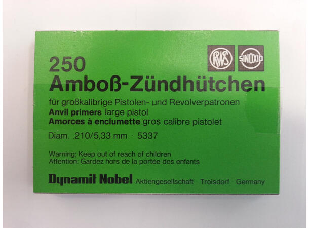 RWS Tennhetter Small Pistol Magnum 4047 RWS Tennhetter Small Pistol Magnum 